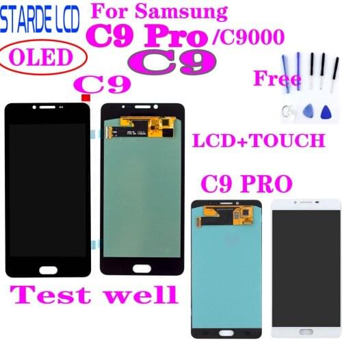 For SAMSUNG Galaxy C9 Pro C9000 C9 LCD Display Touch Screen Digitizer Replacement Parts For SAMSUNG C9 Pro LCD