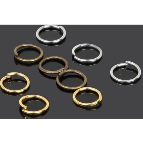 0.7x7mm 650pcs/lot metal DIY Jewelry Findings Vintage Bronze Open Jump Rings & Split Ring DIY for jewelry making finding
