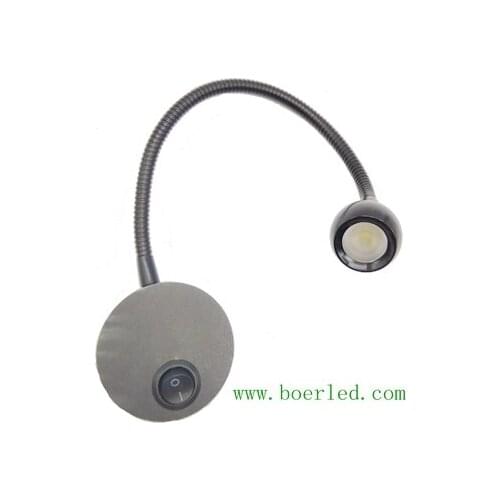 1W 12V 24V 110V 220V FLEX ARM LED BEDSIDE READING LIGHT