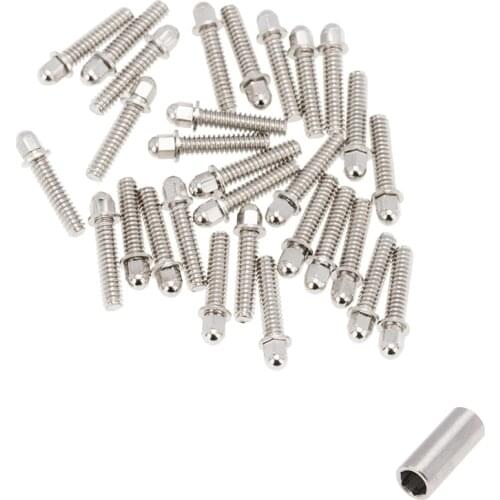 30Pc 1.9 2.2 Wheel Rim Imperial M3 Screw Decoration for 1/10 RC Crawler Axial SCX10 90046 AXI03007 Wraith Traxxas TRX4