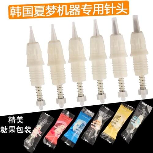 300pcs 1RL/3RL/5RL micro needles Permanent Makeup machine Needles for Rotary Machine Gun eyebrow lip eyeliner MTS tattoo needles