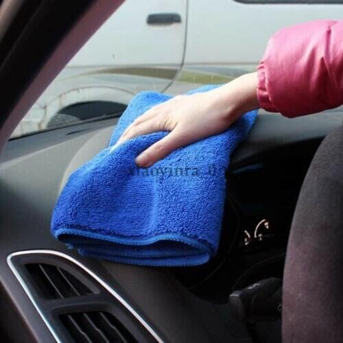 70x30cm Cleaning Cloth Microfiber Car Wash Towel Car Car Waxing Polishing Drying Detailing Car Care Kitchen Housework Towel