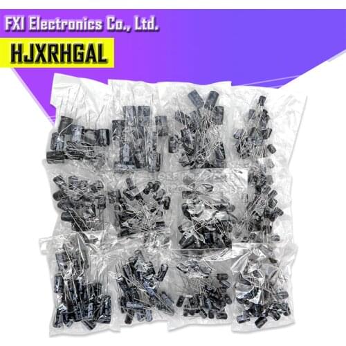 900pcs 30 Values kit 0.1uF-1000uF Electrolytic Capacitors Assorted set pack kit capacitor 10V 16V 25V 50V mix capacitor