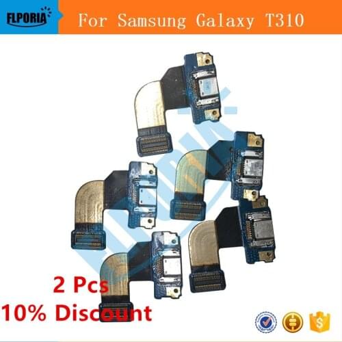 For Samsung Galaxy Tab 3 8.0 T310 Dock Connector Flex Cable USB Charger Charging Port Micro Audio Headphone Socket Jack plug