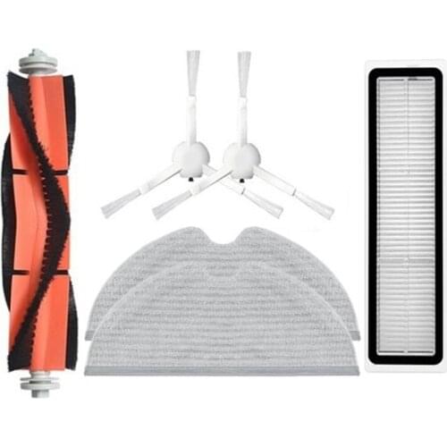 Accessories Kits for Xiaomi Dreame D9 Robot Vacuum Cleaner Parts Main Roller Side Brush Hepa Filter Mop Cloth