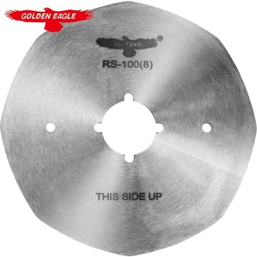 Steel Eagle Knife RS100 Carbon Steel Round Knife For Cutting Machines ,cutting Machine Parts