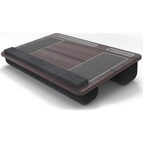 Multi-Function Stand Laptop Table Stand Lap Table Solid Wood Leg Lazy Table Built-in Mouse Pad and Wrist Pad