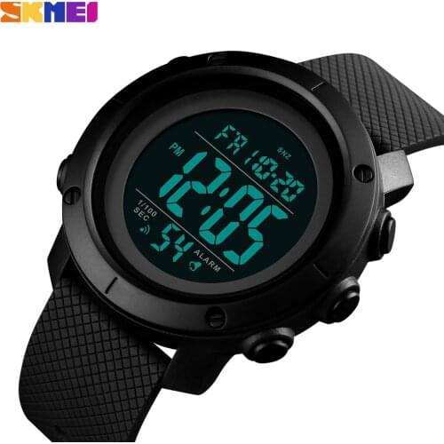 SKMEI Sports Digital Mens Watch Fashion Casual Countdowns Chrono Clock Military Waterproof Male Wristwatches Relogio Masculino