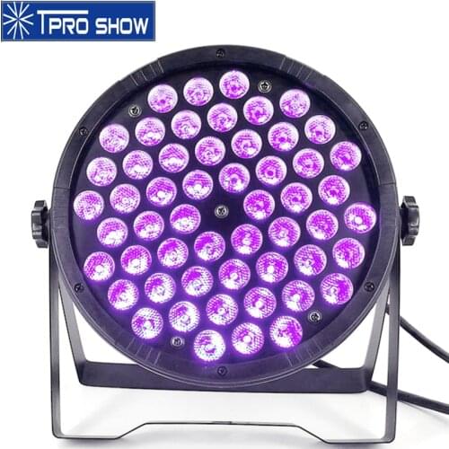 54x3W LED Par RGB LED Light Effect Light Up Wedding Party Disco Dmx Sound Control 3in1 LED Chip Projector Colors Dimming Strobe