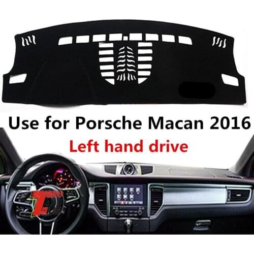 TAIJS Factory Protective Polyester Fibre Car Dashboard Cover For Porsche Macan 2016 Left hand drive