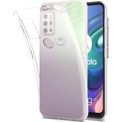 Ultra Thin Clear Soft TPU Case For Motolora Moto G Play Power Stylus 2021 G30 G10 Edge S E7 Power 5G One Fusion Plus Vison G8 G9