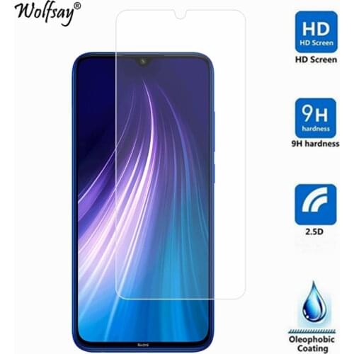 2PCS Glass For Xiaomi Redmi Note 8 Tempered Glass Screen Protector For Xiaomi Redmi Note 8 Phone Film For Xiaomi Redmi Note 8