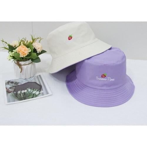 2021 New Sun Hat Letter Bucket Hat Men Women Hip Hop Caps Summer Panama Foldable Double Sided Dance Hat Casual Hats