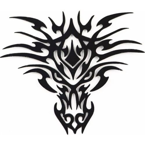 Dragon Head Car-Sticker Automobiles Motorcycles Window Bumper Laptop Vinyl Decal PVC Decorative Goods Cover Scratches Waterproof
