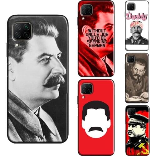 USSR Joseph Stalin Case For Huawei P30 P20 P40 Pro Mate 10 20 Lite P Smart Z 2019 Nova 5T Honor 8X 9X 8A 10i