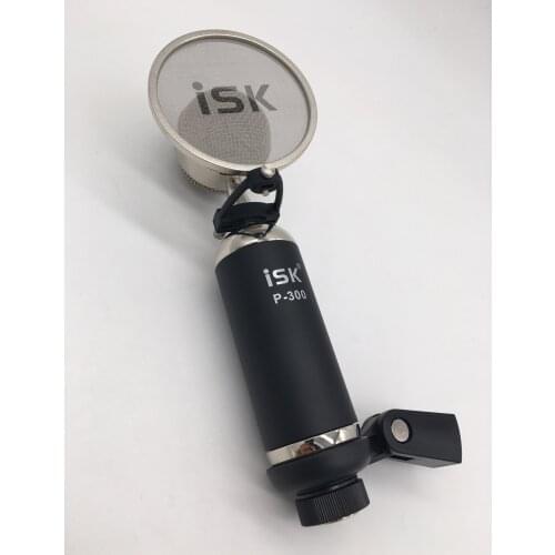 ISK P-300 Computer Microphone for Karaoke Professional Condenser Microphone Recording Studio Performance Mic Shock Mount