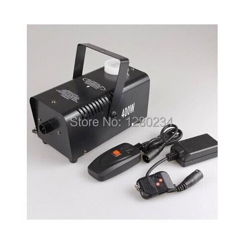 Mini 400w smoke machine stage fog machine with remote control for wedding party special lighting effect dj equipment