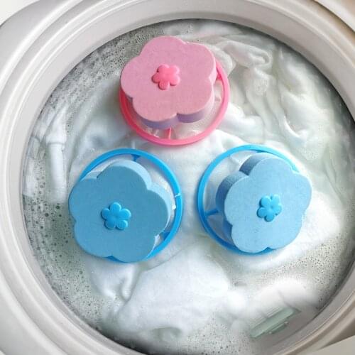 Reusable Washing Machine Accessories Lint Filter Bag Floating Pet Fur Hair Catcher Laundry Cleaning Mesh Bag Dirty Fiber Collect