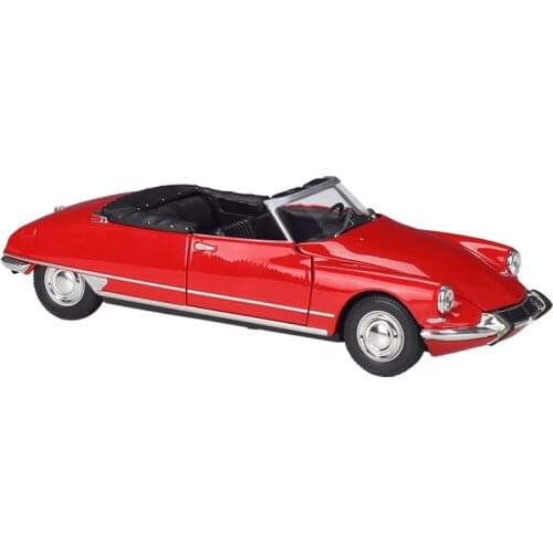 Welly 1:24 Original box DS 19 Cabriolet Diecast Car Model Toy Vehicle Car Model Models Kids Car Original box