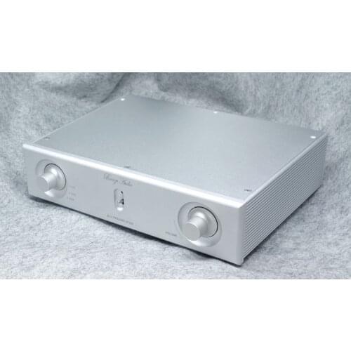 2021 NEW Weiliang 2606A Full aluminum preamp chassis Power amp box /DIY case for JC-2 Silver