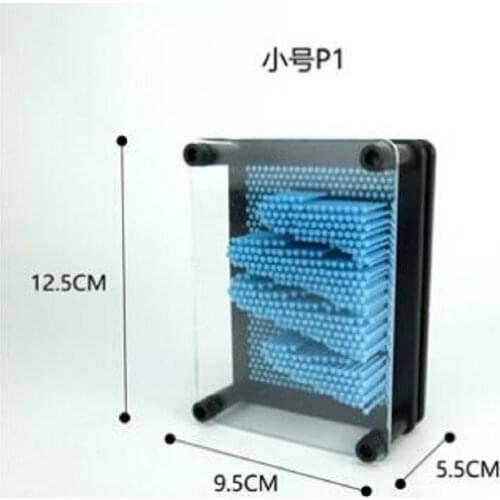 Plastic 3D Pin Art Impression Toy Carving Hand Shape Model Toy funny toys 2019 New Desktop Office Toy