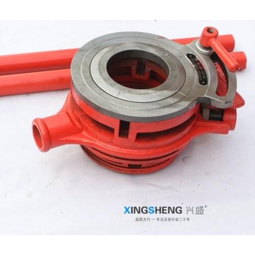 Manual Threading Wrench GJB-60W Water Pipe Threading Machine Type 114 Heavy Duty Pipe Hinge Plate Light Hinge Plate