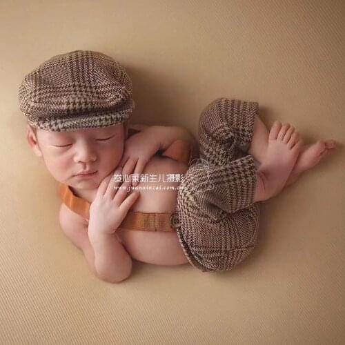 Baby Boy Clothes Set Summer Baby Pant+Hat Newborn Photography Prop,Infant Boy Clothing Cute Outfits,#P2070