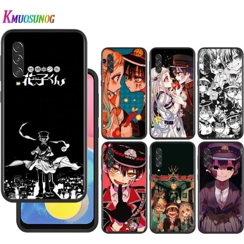 Silicone shell Anime Hanako kun Yugi for Samsung Galaxy A90 A80 A70 A60 A50 A40 A20E A2Core A10 M20 Black Phone Case