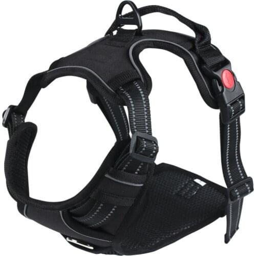 Reflective Pet Dog Harness Breathable For Small and Large Dog Adjustable Harness Pet Harness Vest Dog Accessories