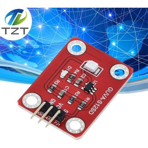UV Sensor 240-370nm GUVA-S12SD 3528 Solar Ultraviolet Intensity Module DC 3.3-5V For Arduino /Raspberry pi