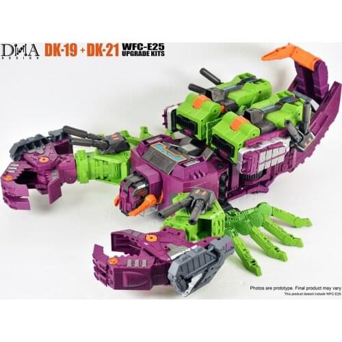 In Stock DNA DK-19 DK-21 WFC-E25 Upgrade Kit For Transformation Scorponok Action Figure Toy Accessories