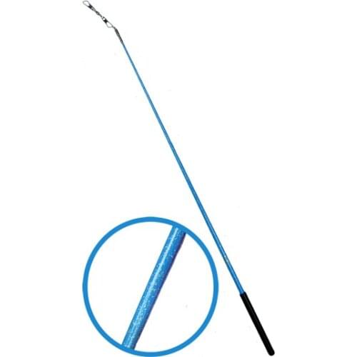 High quality Gymnastics Rhythmic sticks with pearly-lustre blue color