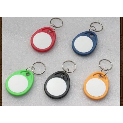 100pcs 13.56MHZ CPU Keychain 4 CPU card CPU anti-copy card CPU access card CPU elevator card 7K CPU+1K Token
