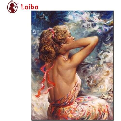 Diamond Painting Abstract art sexy woman Cross Stitch Diamond Mosaic Picture Of Rhinestone Embroidery crystal Beaded Handicraft