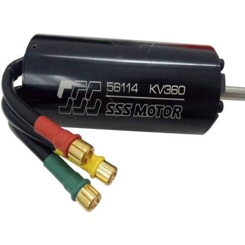SSS 56114 360KV/420KV/500KV/700KV Brushless 1/5 Motor 13.000W 56114mm for Boat,car and Surfboard