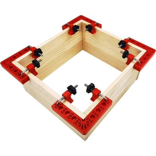 150MM Woodworking Positioning Square 90 ° Positioning Block Woodworking Right Angle Fixture Woodworking Tools Inch Metric