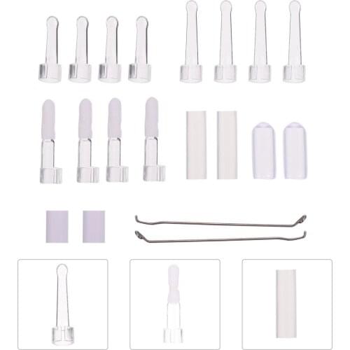 3 Sets Otoscope Camera Replacement Attachment for Visual Earpick (Assorted Color)