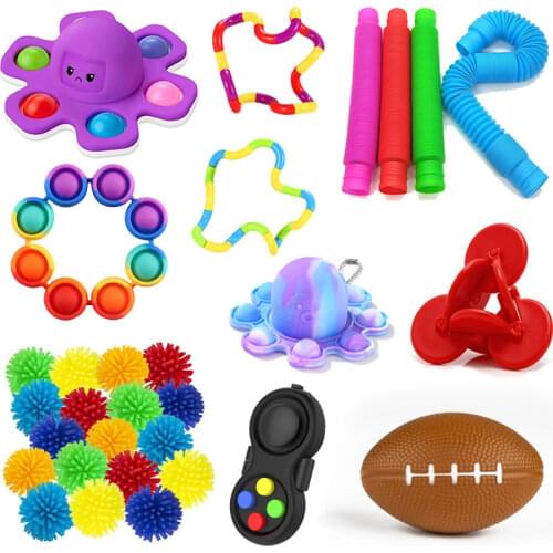 Preschool Rainbow Stress Relief Toys