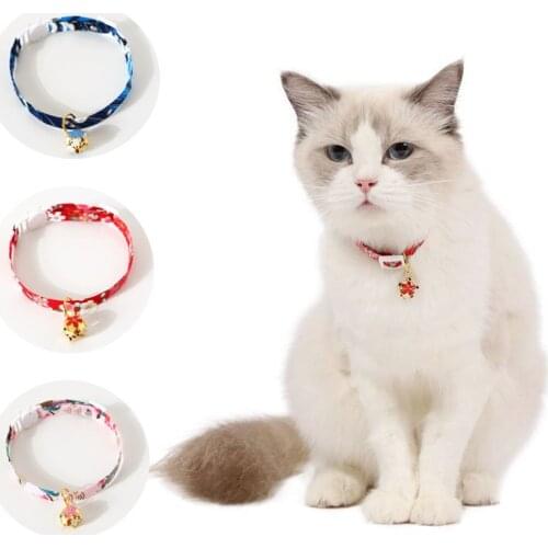 Chic Ball Hollow Bells Pendants Collars Fashion Lovely Puppy Dogs Collar Hot Sales Flower Pets Adjustable Supplies Accessories