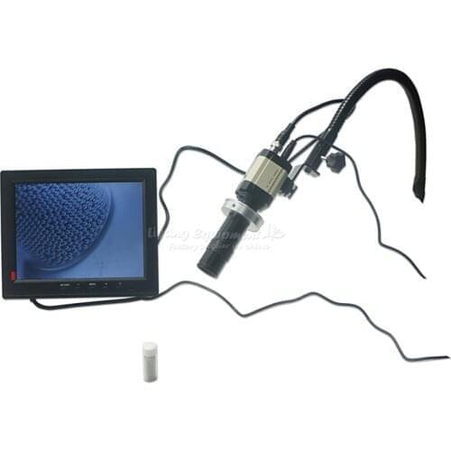 LY 15MM Diameter 40CM Length Hose Support 208A Lens CCD Camera with 8'' TFT Monitor for Bga Rework Machine Cnc Oca