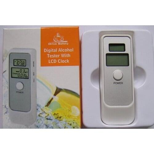 Blowing Type Alcohol Tester Double Screen Detector Portable Drunken Driving Tester Miniature Electronic Alcohol Test