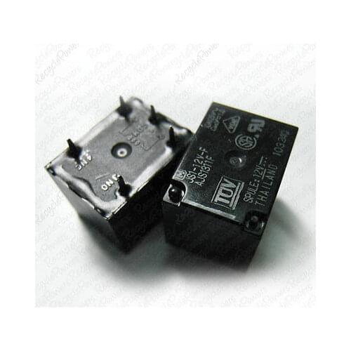 1 x JS1-12V-F Relay 5 pins POWER RELAY 10A 12VDC Nais AJS1311F
