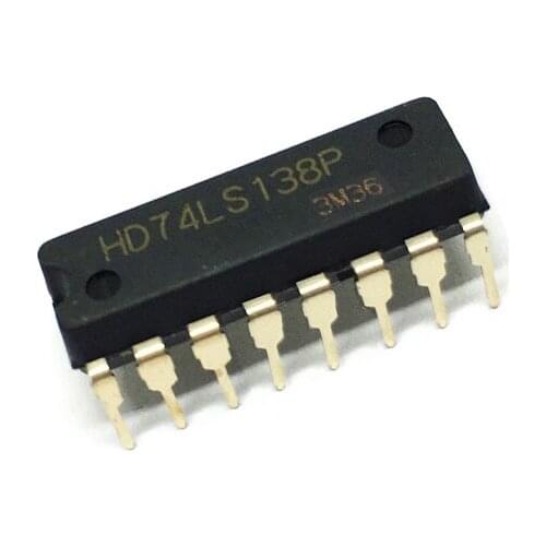10pcs/lot DIP 74LS138 DIP-16 Logic IC 74 Series New and Original