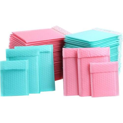 20pcs Bubble Mailers Blue Poly Bubble Mailer Self Seal Padded Envelopes Gift Bag Friendly Bubble Mail Filled Envelope