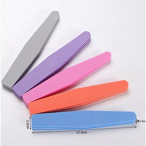 5Pcs Nail Buffer Block Sponge File Buffing Polishing Sanding Acrylic French Tips Manicure Pedicure Surface Nail Art Tool