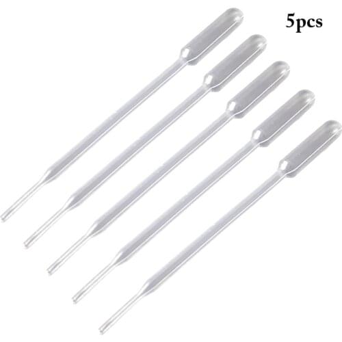 5Pcs Bird Transfer Dropper Parrot Turtle Feeding Pipette Plastic Bird Liquid Feeder Transfer Dropper Pipette For Parrot Bird Pet
