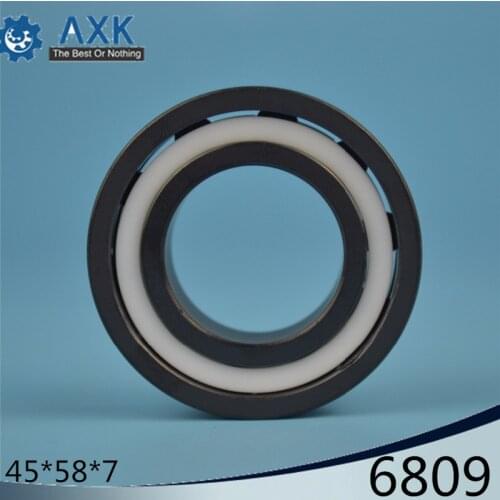 6809 Full Ceramic Bearing ( 1 PC ) 45*58*7 mm Si3N4 Material 6809CE All Silicon Nitride Ceramic 6809 Ball Bearings