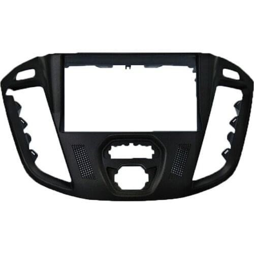 Car 2DIN Audio Radio Fascia Plate Panel Frame for 2013 Ford Transit Custom Installation Trim Dash Kit DVD Player GPS Navigation