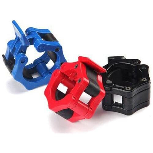 Fast Barbell Buckle Olympic Pole Dumbbell Bar Plastic Clasp Safety Lock Card Spring Card Holder 2.5cm Card Head