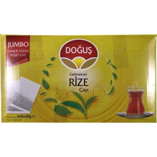 PERFECT WITH ITS WONDERFUL DRINK Dogus Rize Teapot Tea Bag 40 gr 300'lu FREE SHİPPİNG